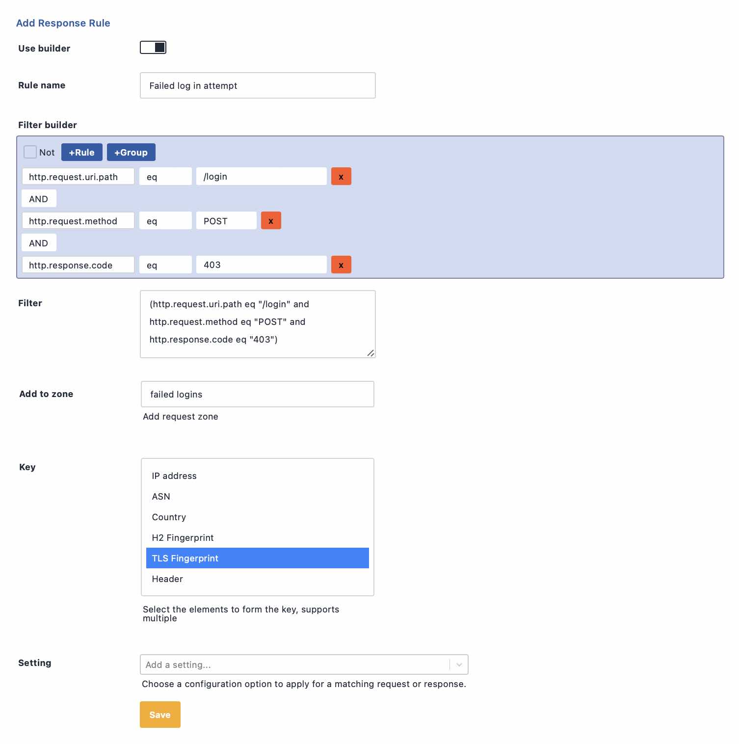 failed logins rate limit rule